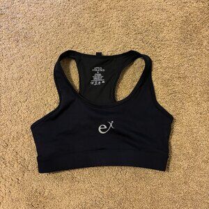 Expntl Midnight Black Sports Bra